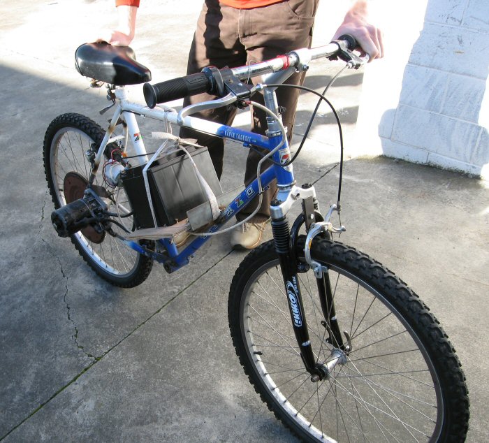 motor powered bicycle